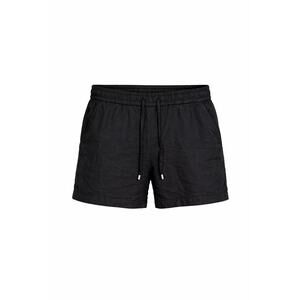 Tommy Bahama Black Linen Drawstring Shorts XL Pull On Relaxed Beach